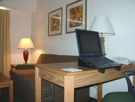 Hotel travel Laptop Stand